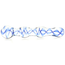 Generique Gode en verre Screw Beads 17 x 3.5cm